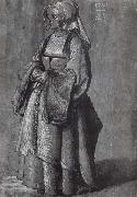 Albrecht Durer Woman in Netherlandish artist oil painting artist